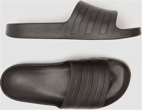 adidas adilette aqua slippers zwart heren